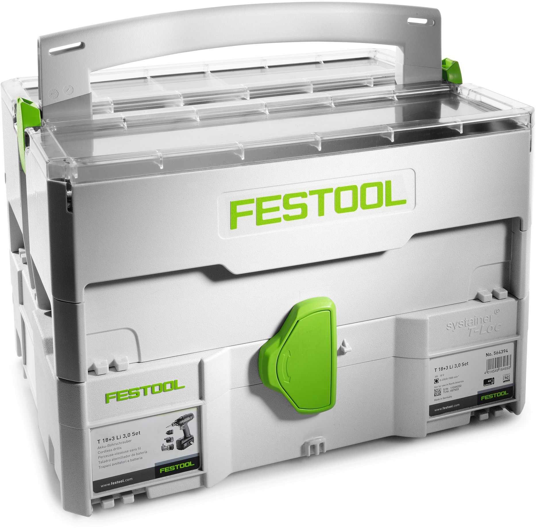 Festool 499901 SYS-Storage T-LOC Systainer
