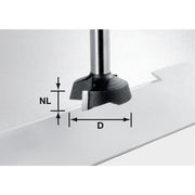 Festool 500368 Plane Router Bit KA 65 for Conturo