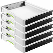 Festool 500767 SYS-AZ Drawer Set, 5-Pack