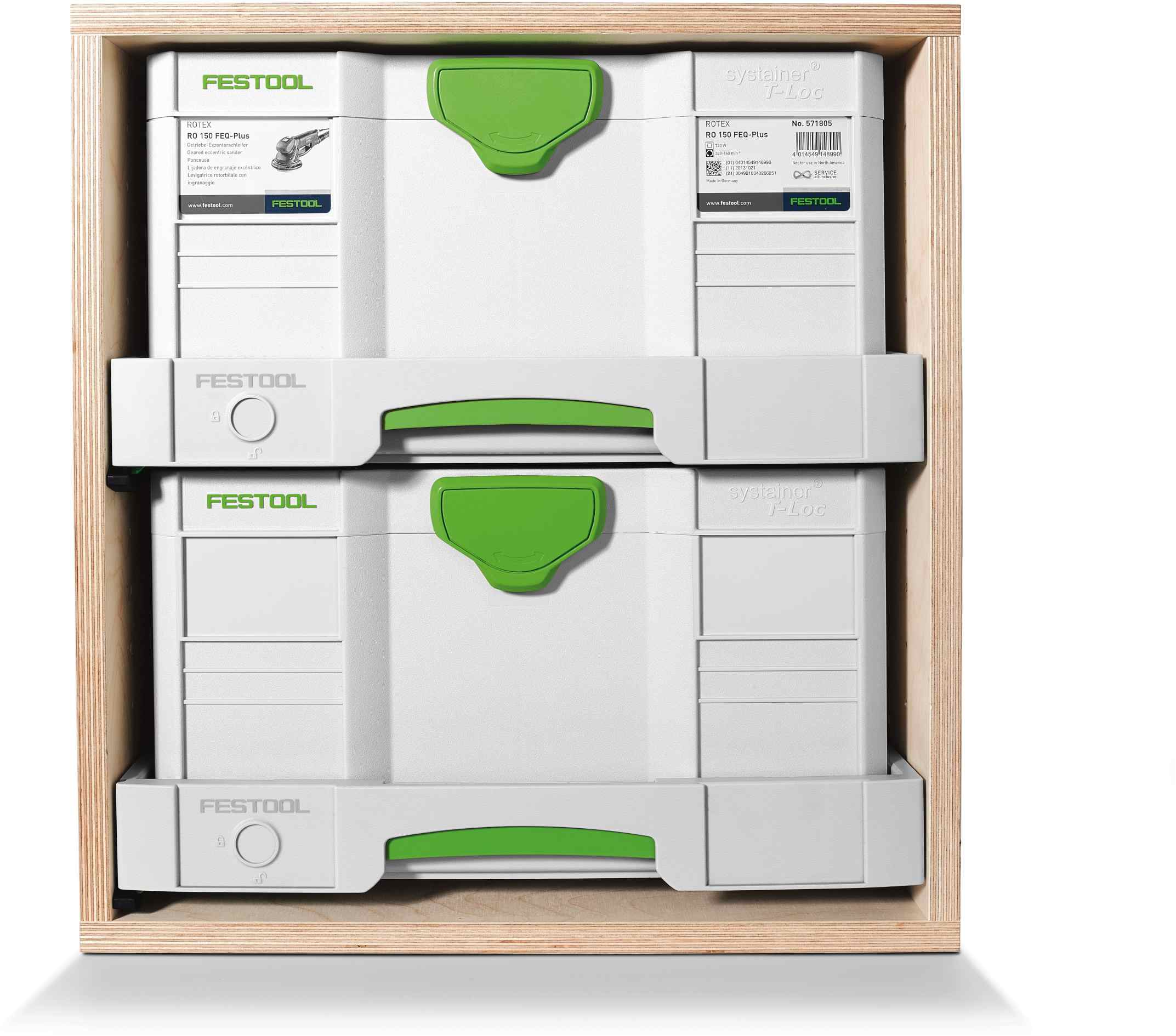 Festool 500767 SYS-AZ Drawer Set, 5-Pack – Tool Nut