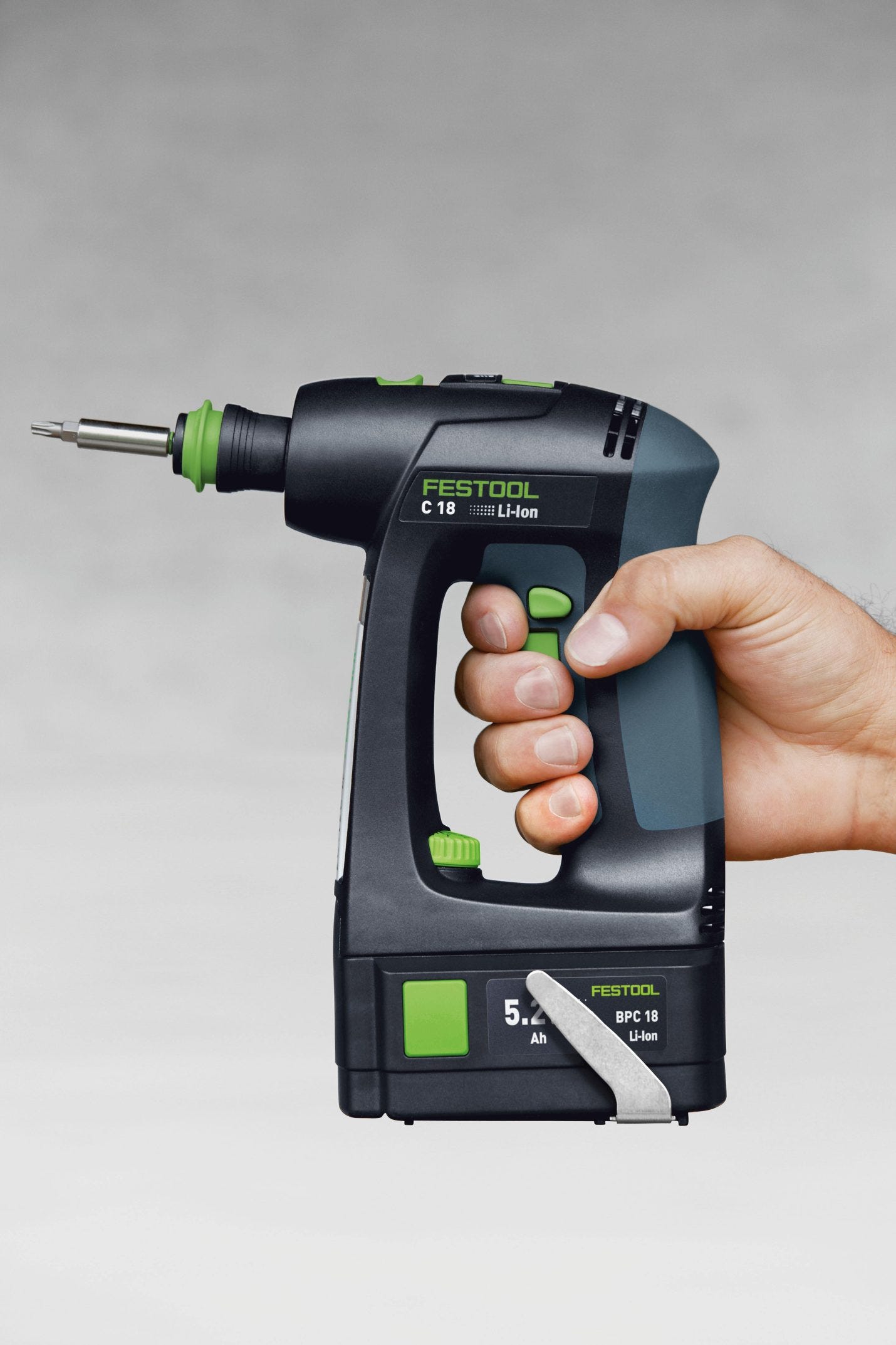 Festool 577620 C 18 Cordless Drill BASIC, Tool Only, Systainer3