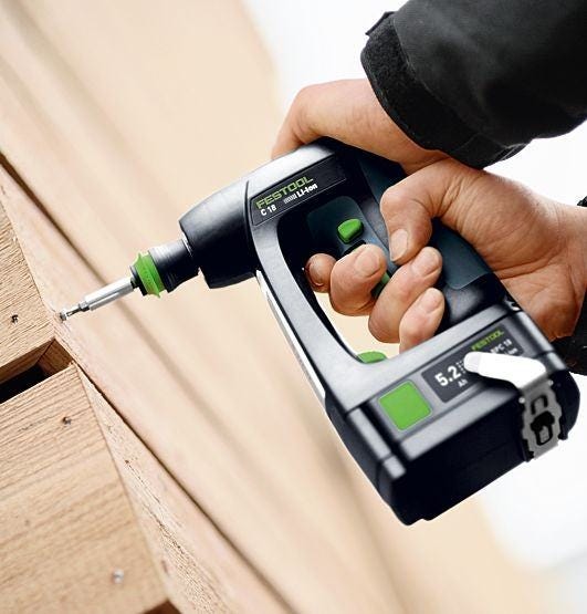 Festool 577620 C 18 Cordless Drill BASIC, Tool Only, Systainer3