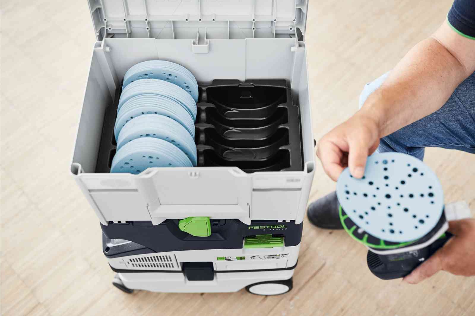 Festool 576785 Systainer3 SYS-STF for 150mm / 6-Inch Abrasives