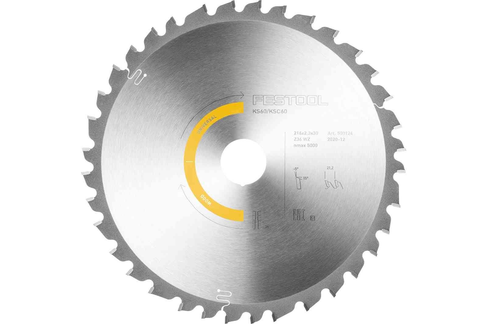 Festool 576927 Circular Saw 36-Tooth Blade for Kapex KSC 60 – Tool Nut