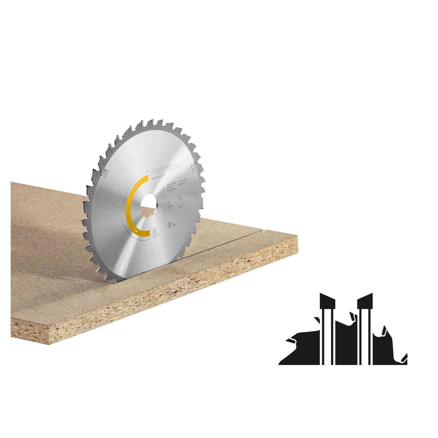 Festool 576927 36-Tooth 216mm-Diameter Circular Saw Blade