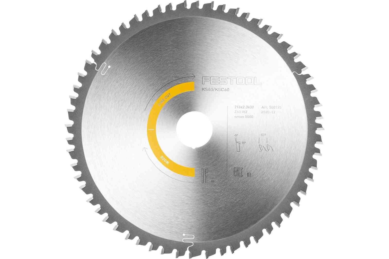 Festool 576928 60-Tooth 216mm-Diameter Laminate Circular Saw Blade