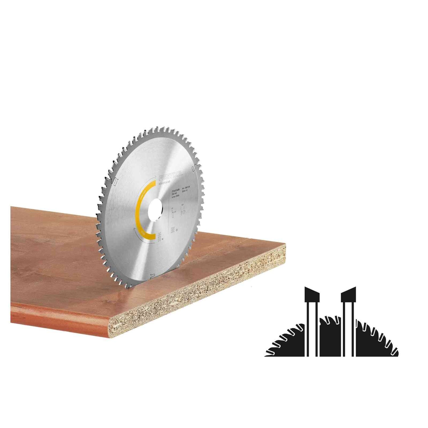 Festool 576928 60-Tooth 216mm-Diameter Laminate Circular Saw Blade