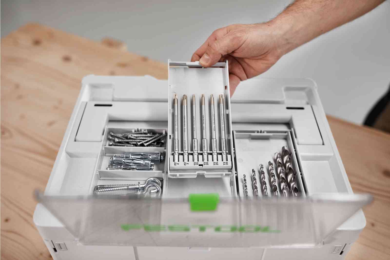 Festool 577782 6-Piece Driver Bit Cassette BKS SYS3 100mm CE F