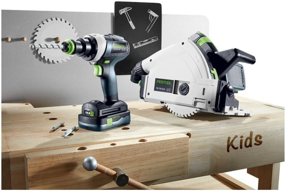 Festool 577938 Toy Cordless USB-Rechargeable Saw for Kids