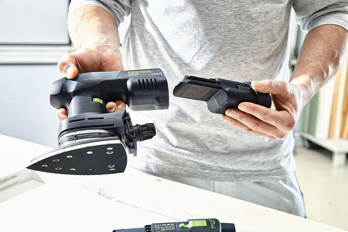 Festool 577513 DTSC 400 18V Brushless Hybrid Cordless Sander Bluetooth 3.1Ah PLUS w/ Systainer3