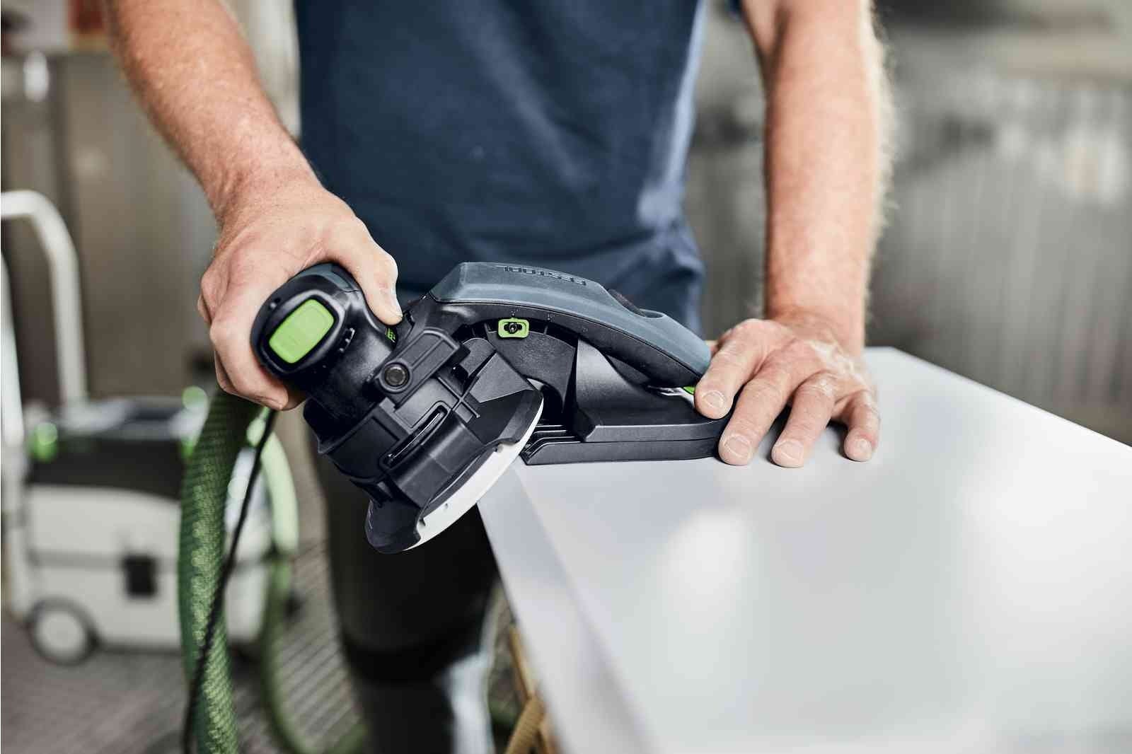 Festool ETS 125 REQ-Plus 125mm (5-Inch) Random Orbital Sander w/ Systainer3 & Edge Sanding Guide