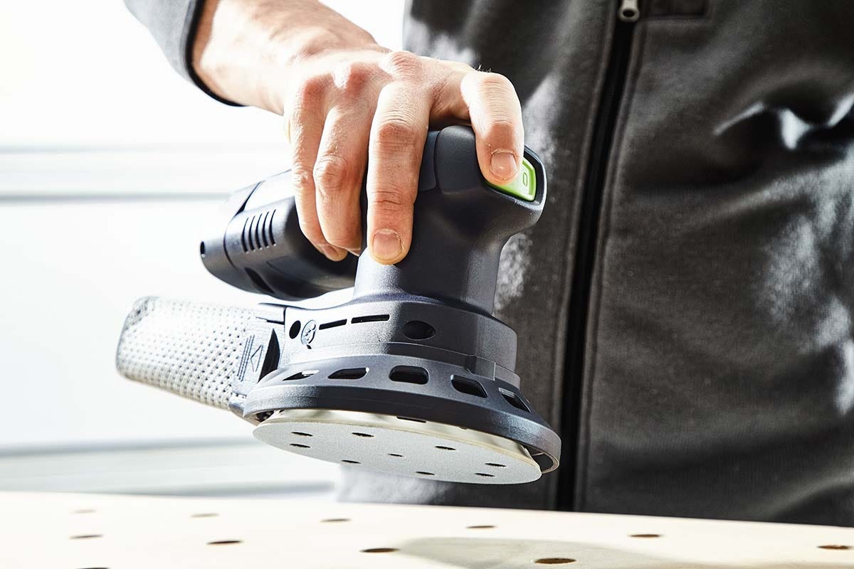 Festool 577696 ETSC 125 18V Brushless Hybrid Cordless 125mm (5") Sander Bluetooth 3.1Ah PLUS