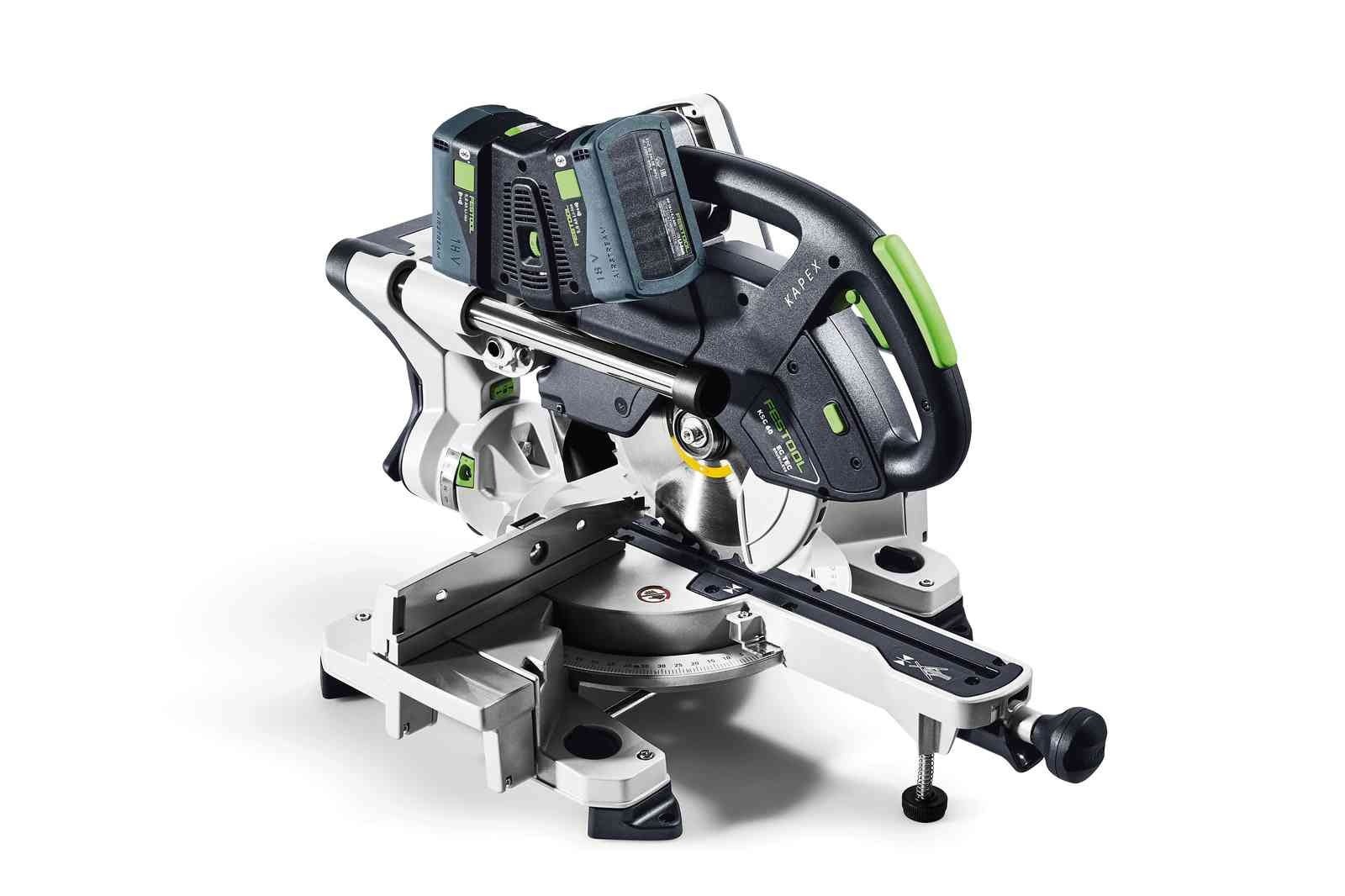 Festool 577176 Kapex KSC 60 EB Cordless Dual-18V Miter Saw 5.0 Kit