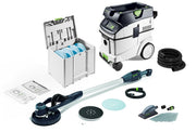 Festool PLANEX EASY LHS-E 225 EQ Drywall Sander + CT 36 AutoClean Dust Extractor Starter Set