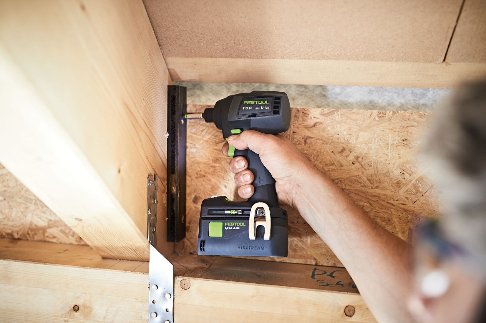 Festool 577614 TID 18 Cordless 18V Impact Driver PLUS 4.0Ah Kit