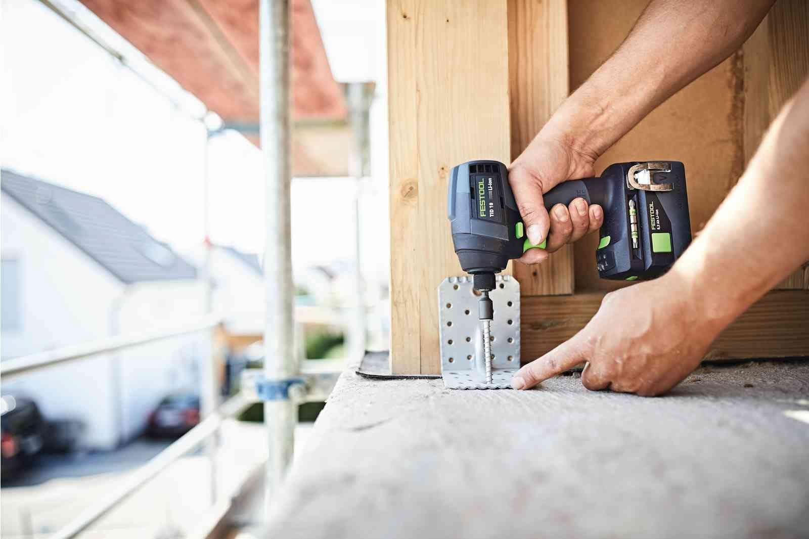Festool 577615 TID 18 Impact Driver and T 18 Drill Driver 4.0Ah