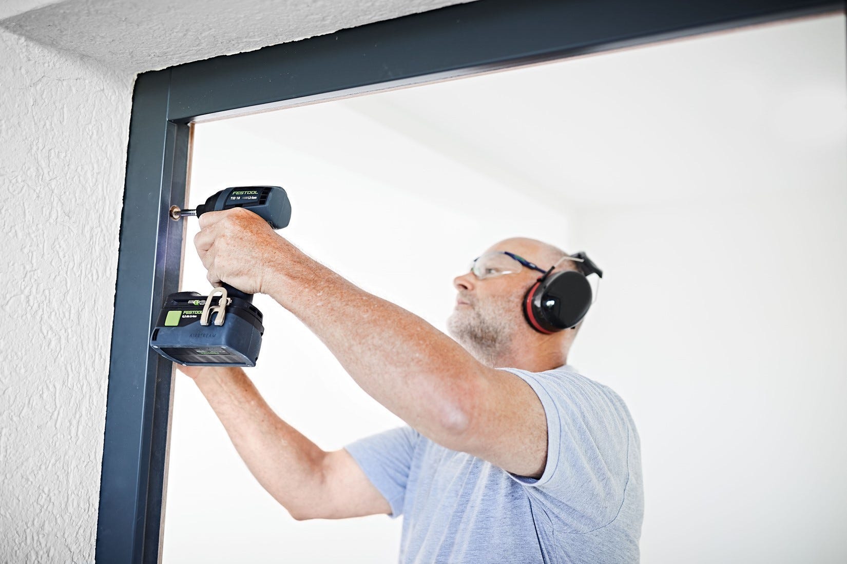 Festool TID 18 Impact Driver + T 18 Drill Driver Combo Kit with BKS SYS3 D3-8 K CE/W F 18-Piece Bit Cassette