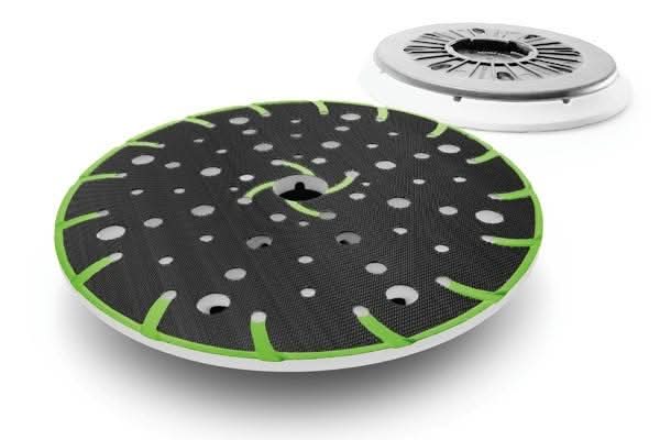 Festool Multi JetStream2 150mm (6") Soft Pad (1-Pack), Super-Soft Pad (1-Pack), and Hard Pad (1-Pack) for Rotex RO 150 FEQ Sander