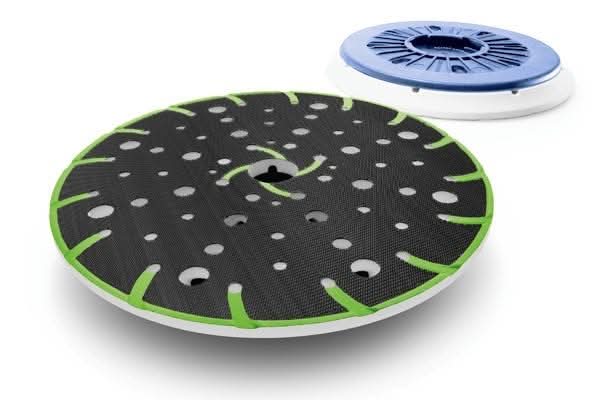 Festool Multi JetStream2 150mm (6") Soft Pad (1-Pack), Super-Soft Pad (1-Pack), and Hard Pad (1-Pack) for Rotex RO 150 FEQ Sander