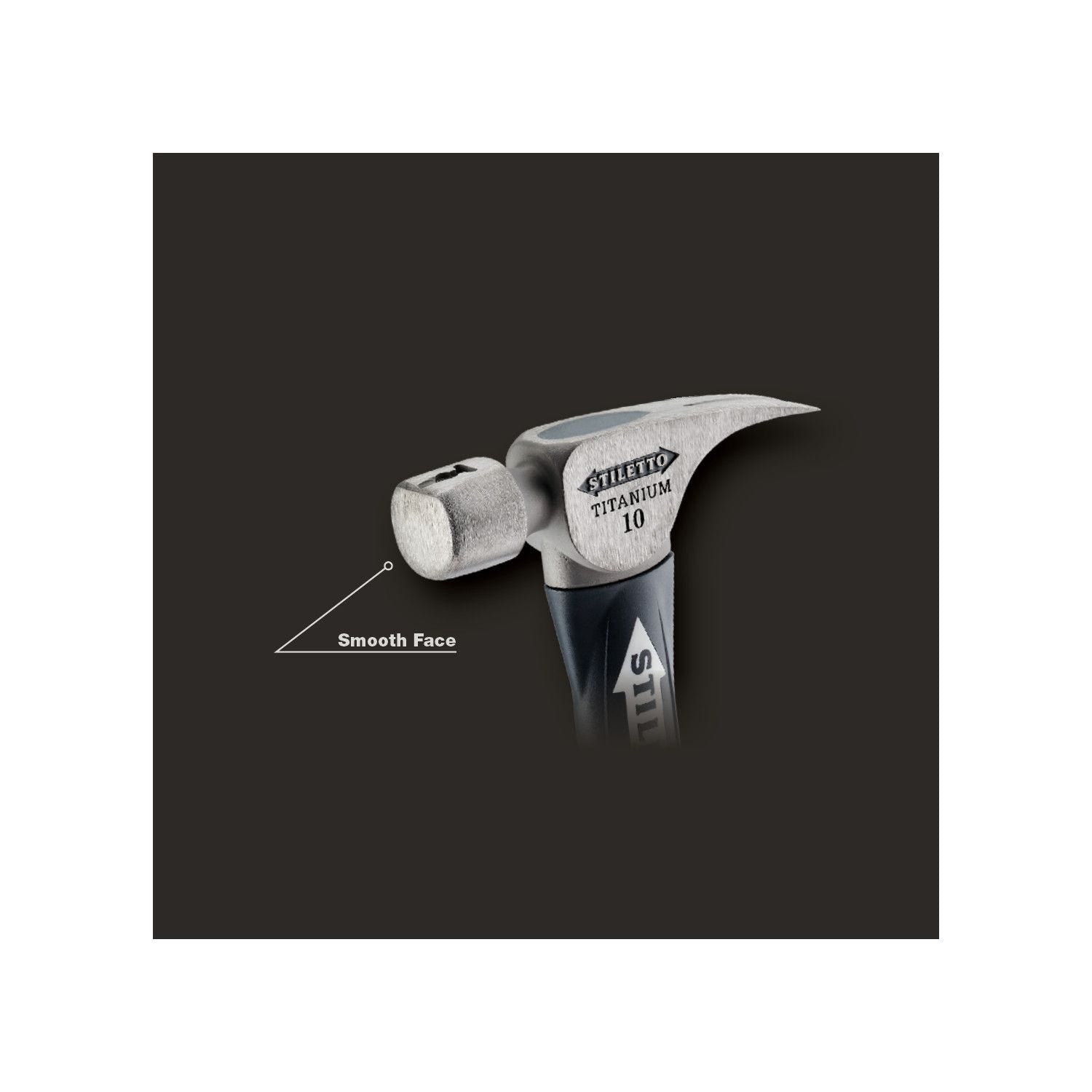 Stiletto FH10C 10oz Smooth/Curved Hickory Hammer