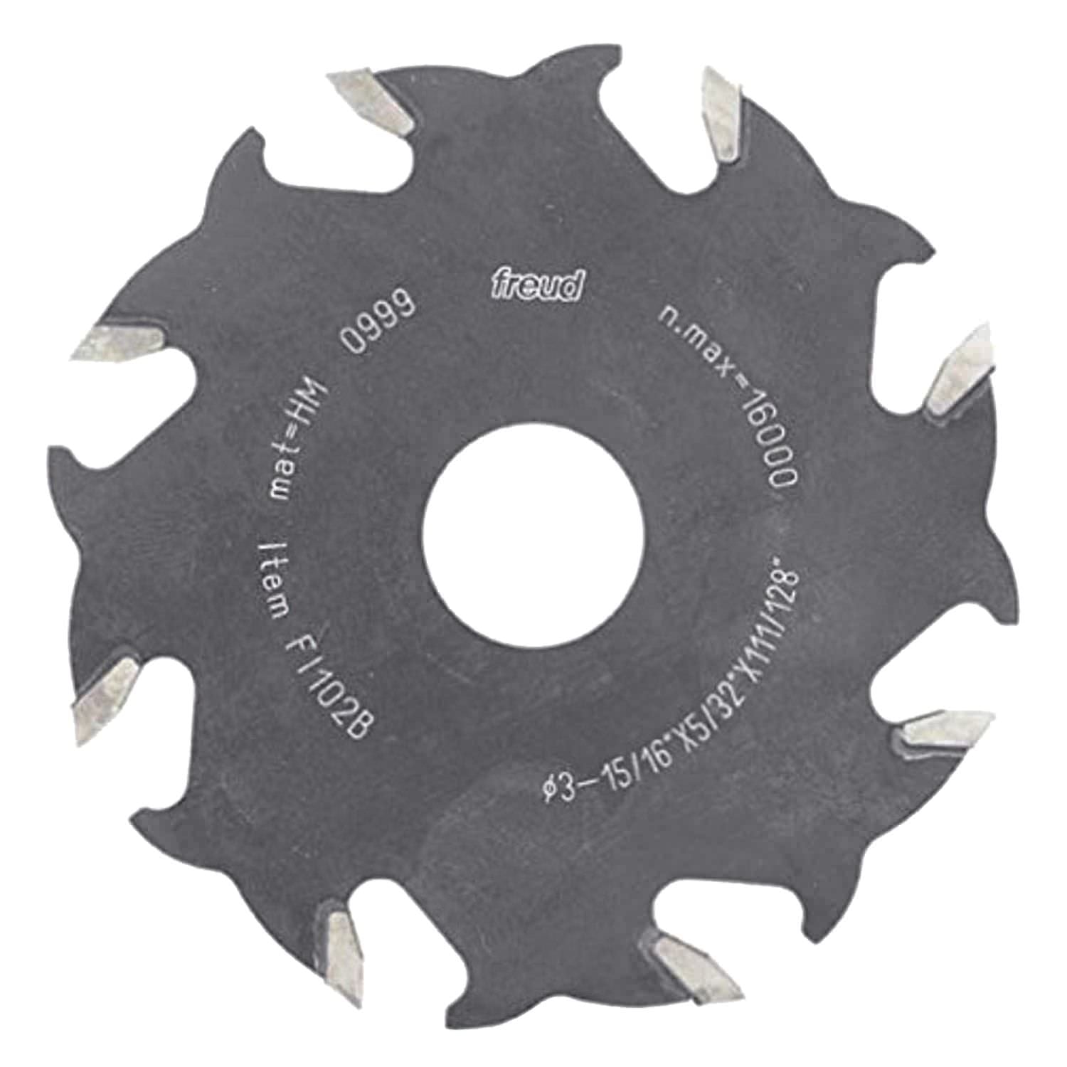 Freud FI102 4 in. 8-Tooth  Replacement Blade for JS100, JS102 or Similar Biscuit Joiner