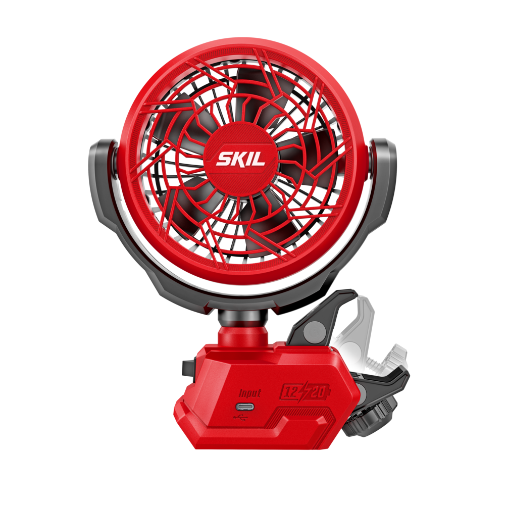 SKIL FN0400D-00 MULTIVOLT Brushless 4 Inch Clamp Fan, Tool Only