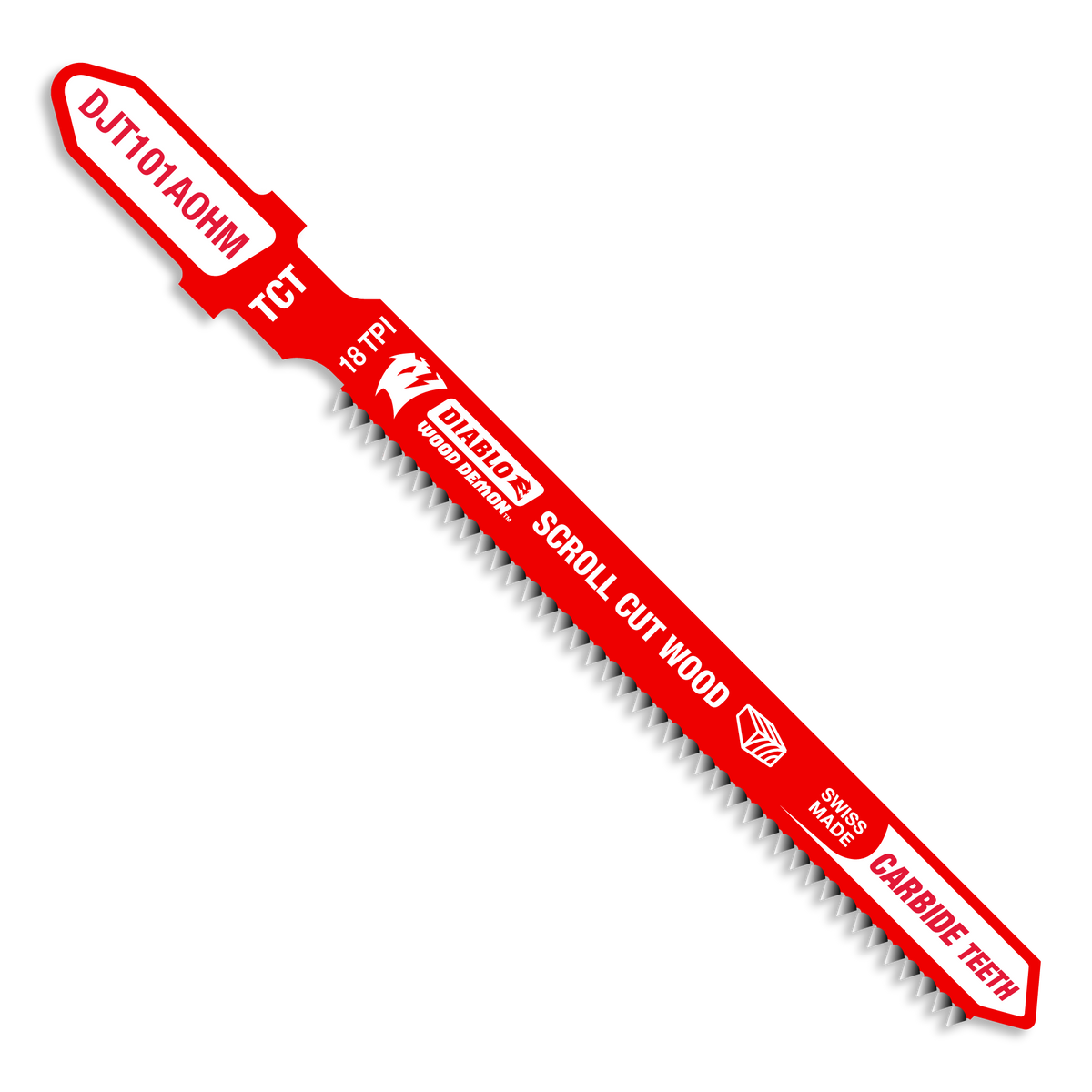 Diablo 3-1/4 in. 18 TPI Wood Demon Carbide Teeth Jig Saw Blade for Scroll Cuts in Wood (DJT101AOHM)