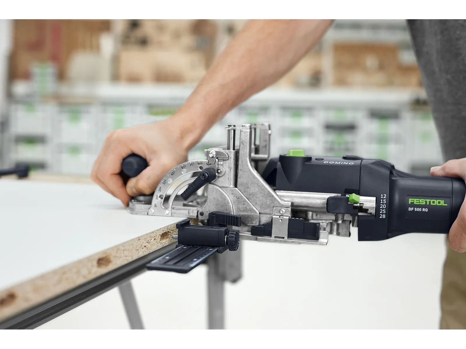 Festool Domino Joiner DF 500 RQ Set w/ 1066-Piece Tenon Assortment (Updated 2026 Model)