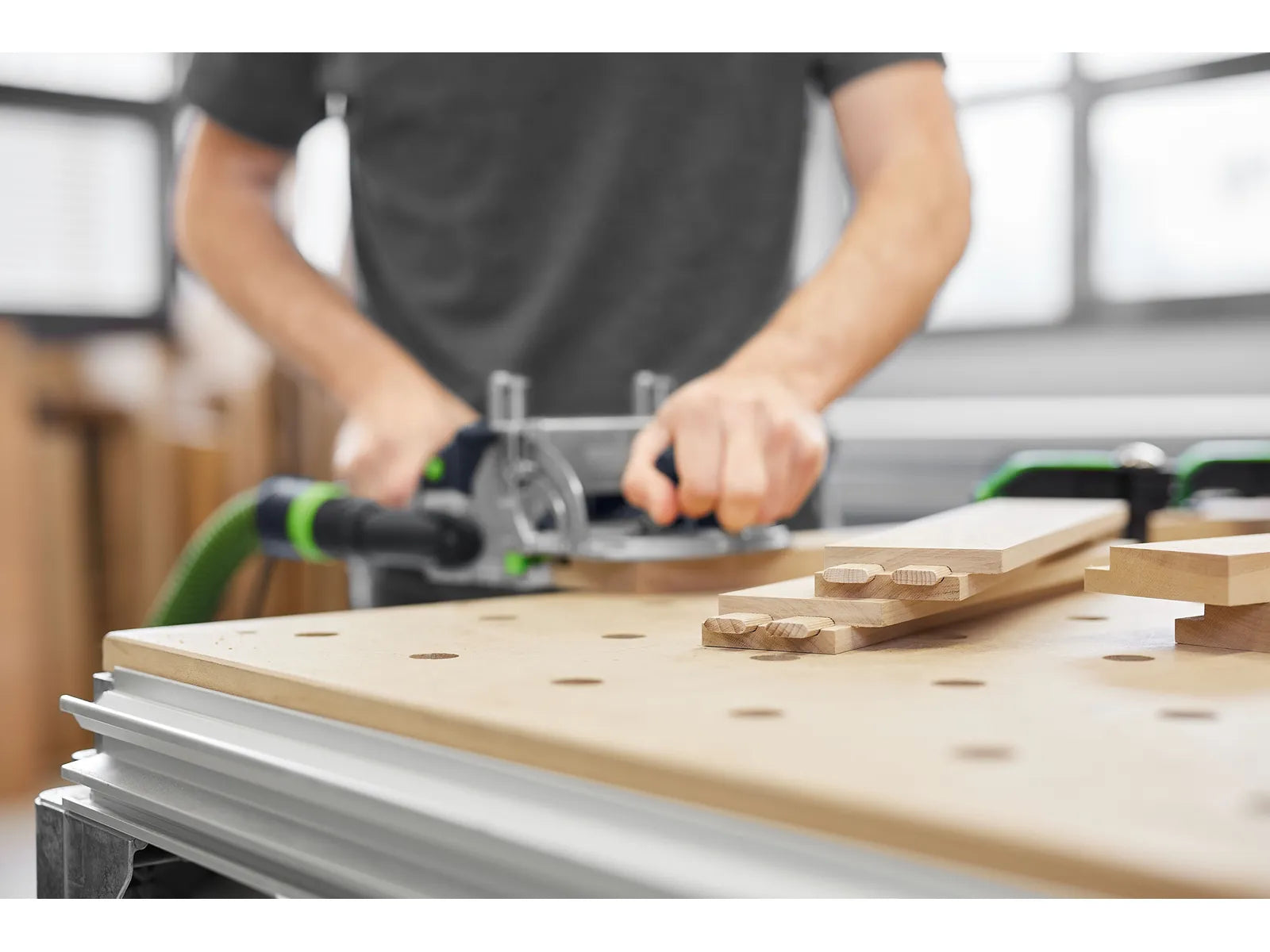 Festool Domino Joiner DF 500 RQ Set w/ 1066-Piece Tenon Assortment (Updated 2026 Model)