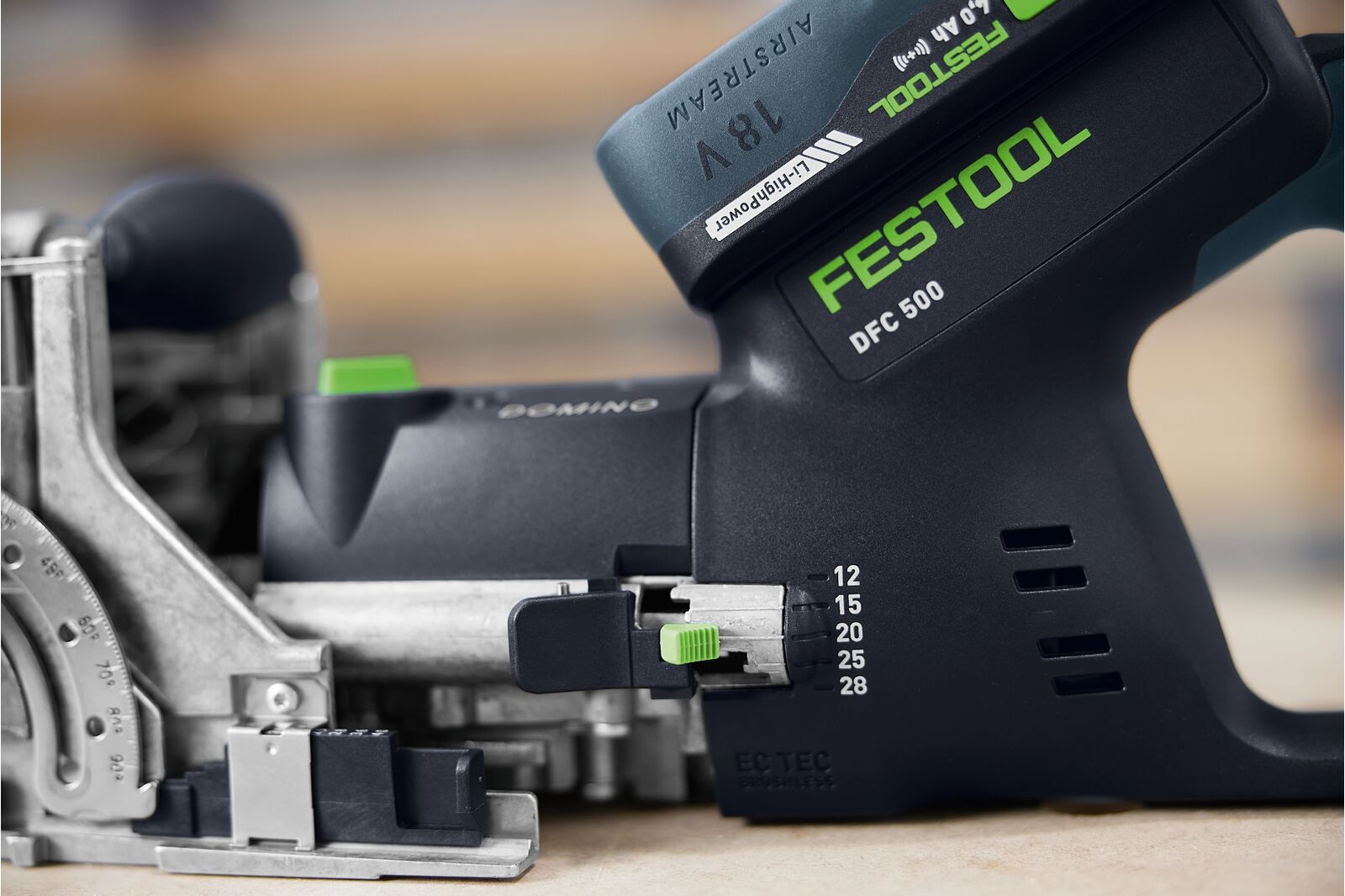 Festool 578121 Cordless 18V Domino Joiner DFC 500 E, Tool Only