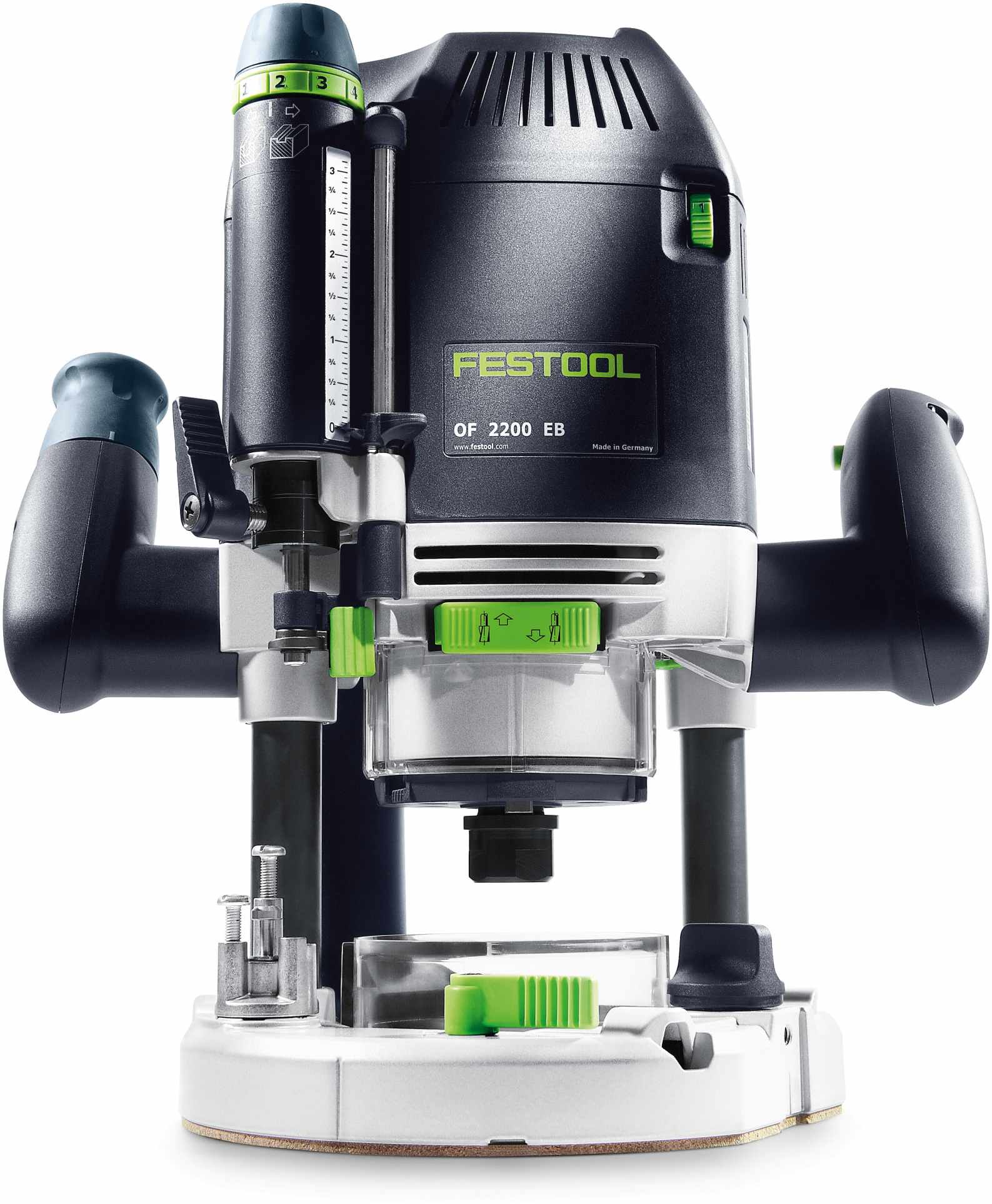 Festool OF 2200 EB Plunge Router Kit with OF 2200 Imperial Accessory Kit