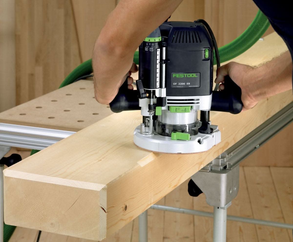 Festool OF 2200 EB Plunge Router Kit with OF 2200 Imperial Accessory Kit