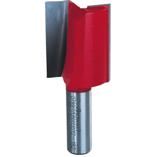 Freud 12-182 1-1/4-Inch Double Flute Straight Router Bit (Eclipse Grind)