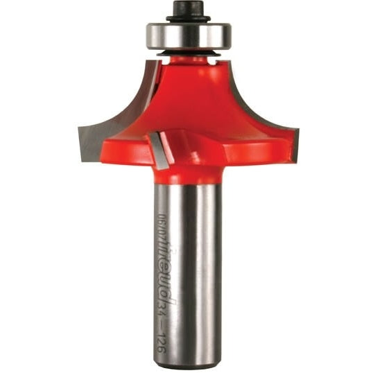 Freud 34-126 1/2-Inch Radius Rounding Over Router Bit (Quadra-Cut)