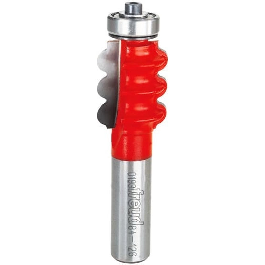 Freud 84-126 1/8-Inch Radius Triple Beading & Fluting Router Bit
