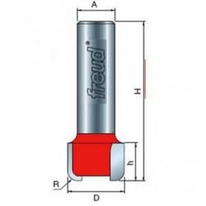 Freud 85-054 Drainboard Router Bit - D3/4, h1/2,  R 1/8, A1/2, H2-7/8