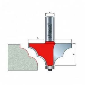 Freud 85-108 Solid Surface Edge Profile - D2-1/2, h1-1/4, A1/2