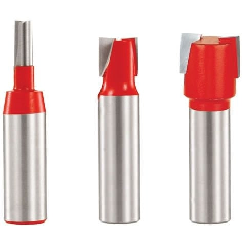 Freud 89-670 3 Piece Undersized Plywood Router Bit Set (1/2-Inch Shank)