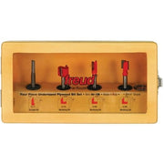 Freud 90-106 4 Piece Undersized Plywood Router Bit Set (1/4-Inch Shank)