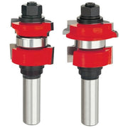 Freud 99-270 1-17/32-Inch Divided Lite Cabinet Door Router Bit Set