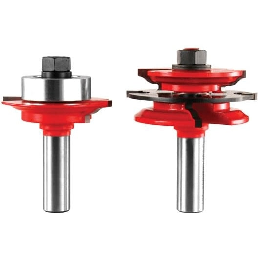 Freud 99-281 2-3/8-Inch Recoverable Bead Glass Door Router Bit Sets