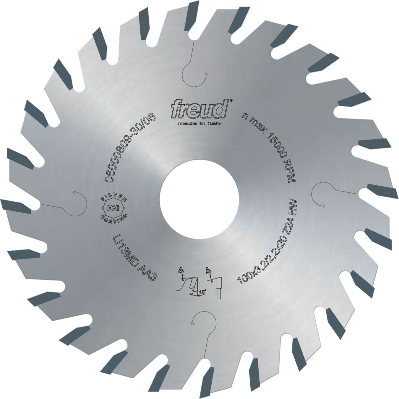 Freud LI13MDAA3 100mm Bevelled Tooth Scoring Saw Blade