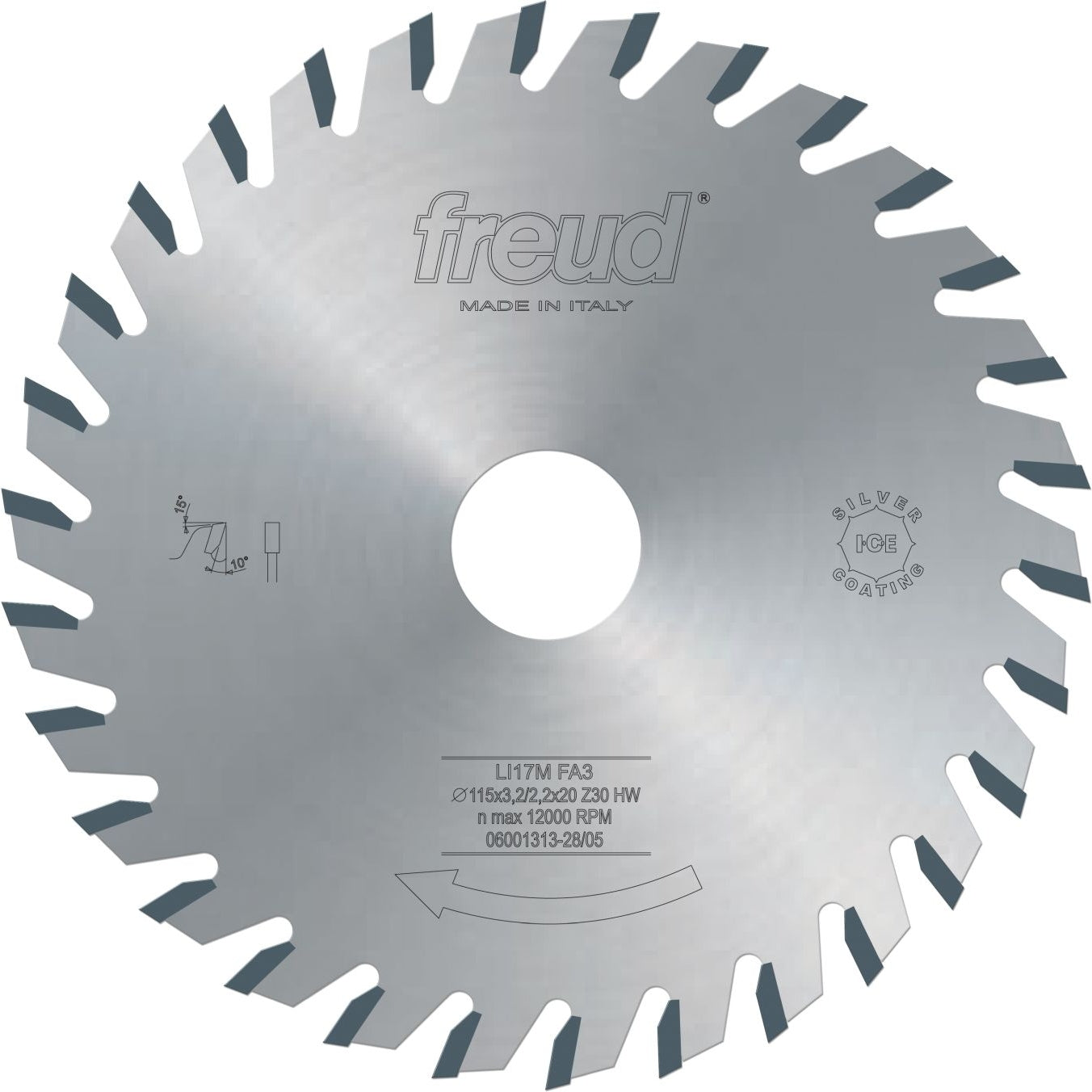 Freud LI17MFA3 115mm Flat Tooth Scoring Saw Blade