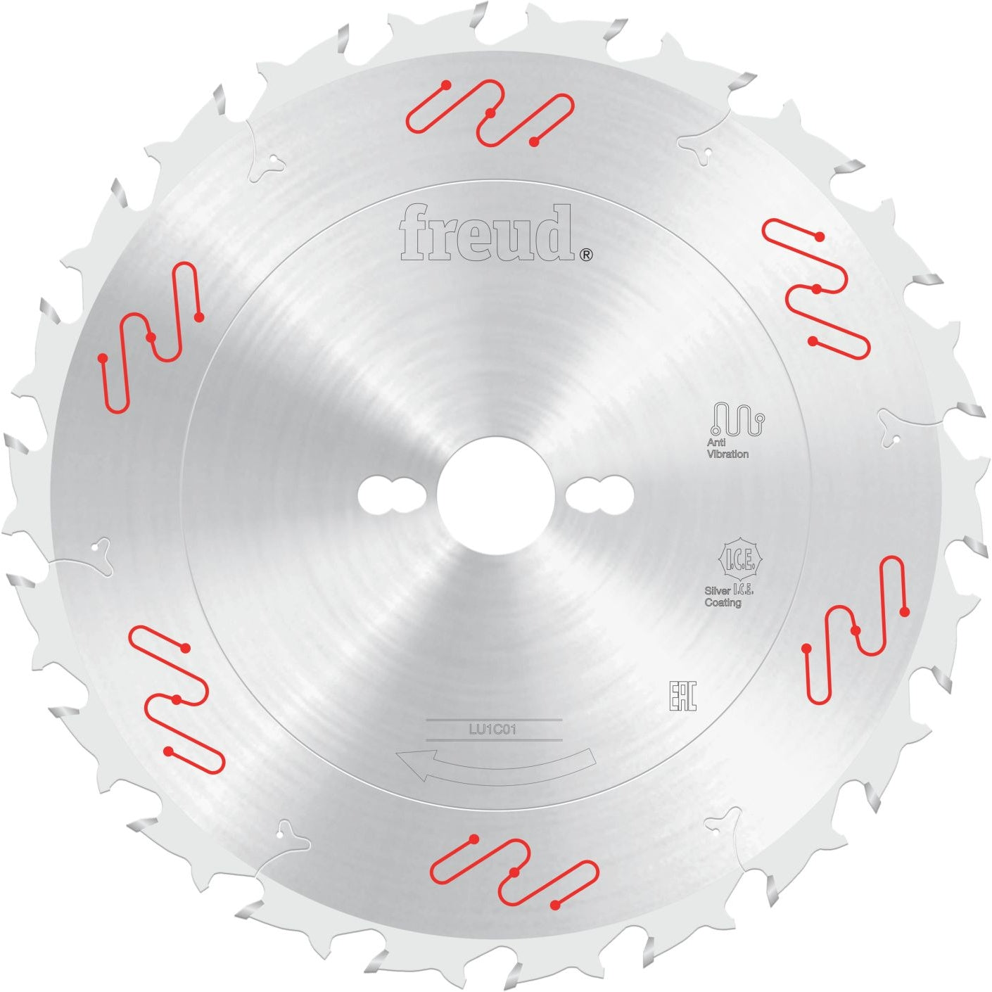 Freud LU1C01 250mm Carbide Tipped Saw Blade to Cut Solid Wood