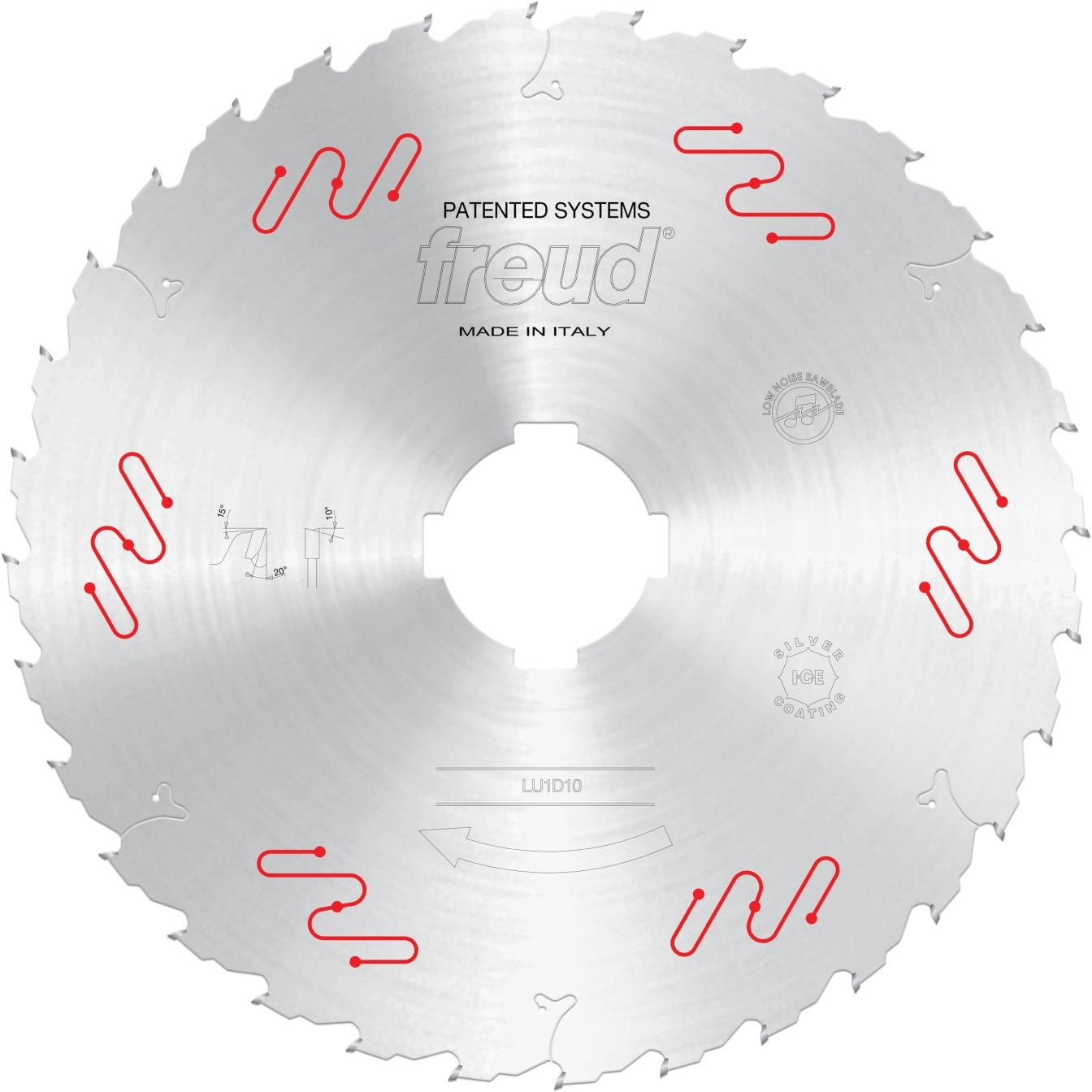 Freud LU1D10 350mm Carbide Tipped Saw Blade to Cut Solid Wood