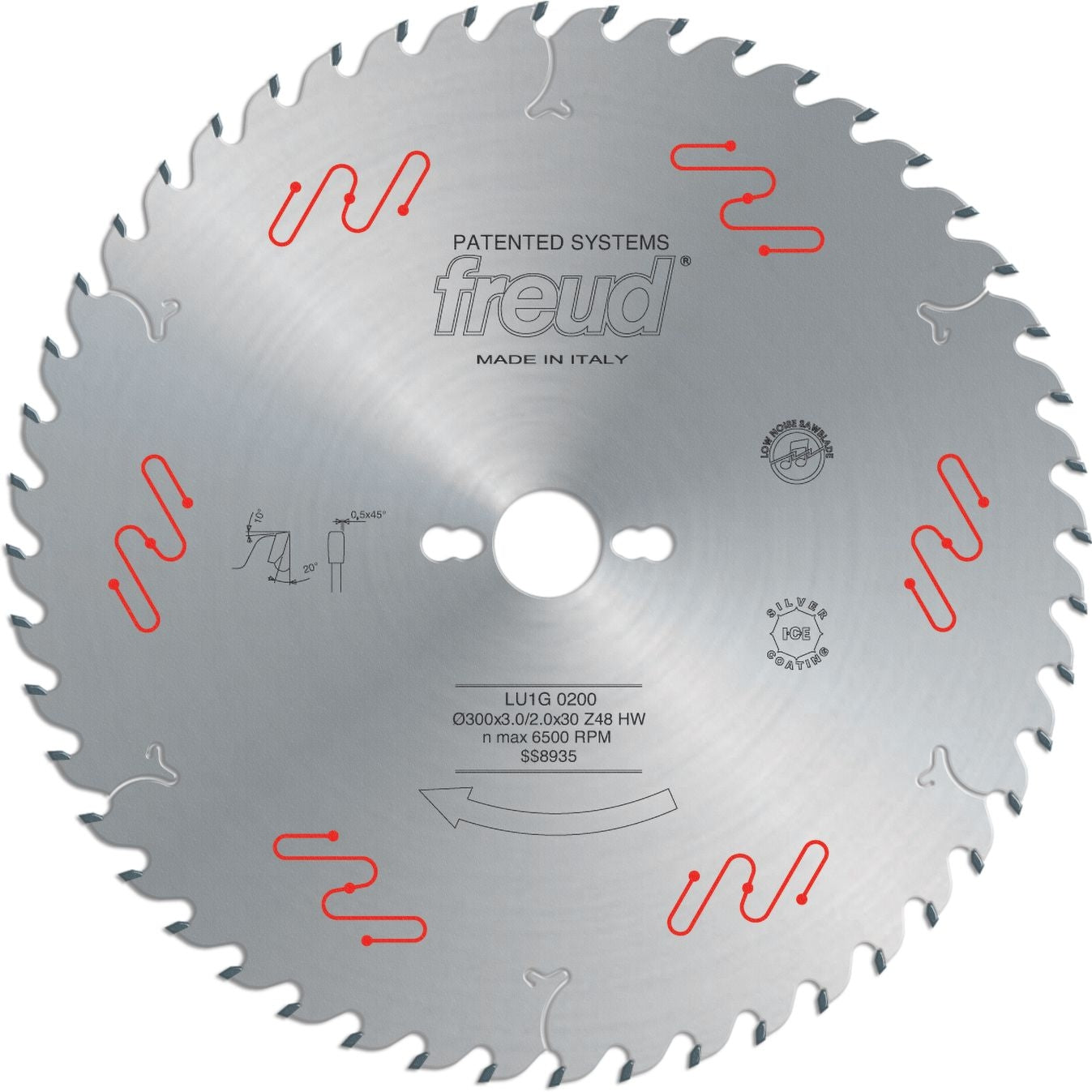 Freud LU1G02 300mm Carbide Tipped Saw Blade for Ripping & Crosscutting
