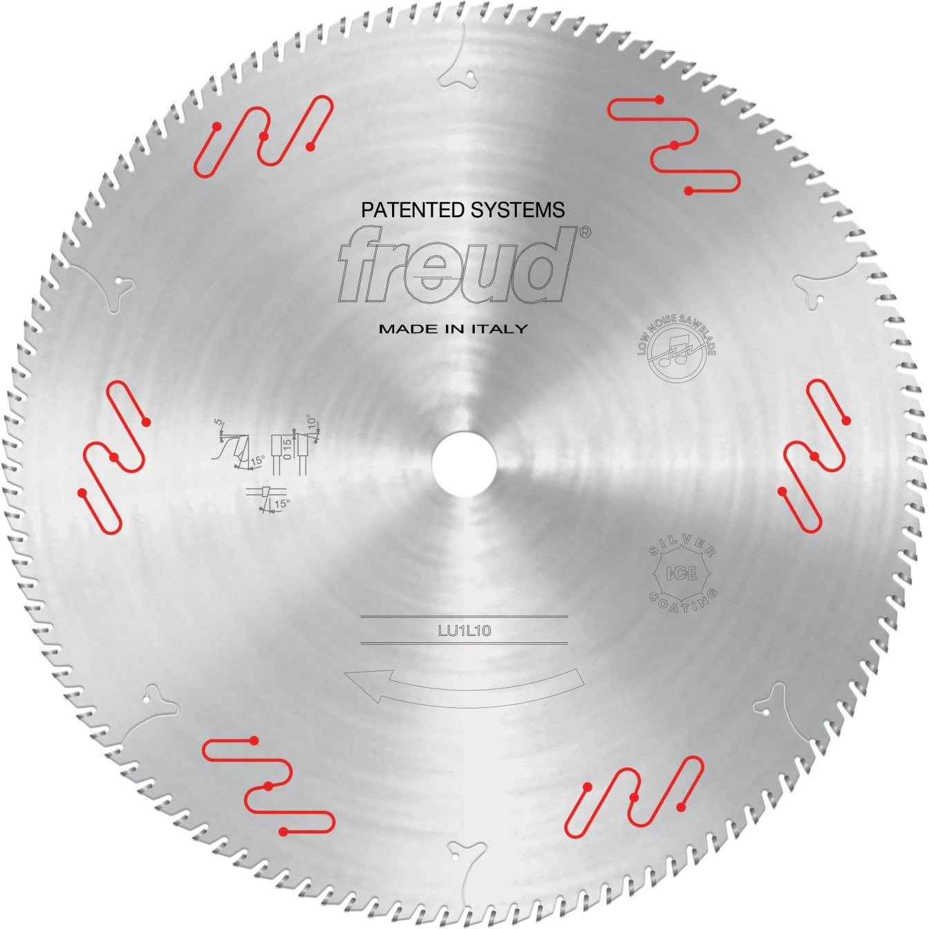 Freud LU1L10 355mm Carbide Tipped Saw Blade for Crosscutting
