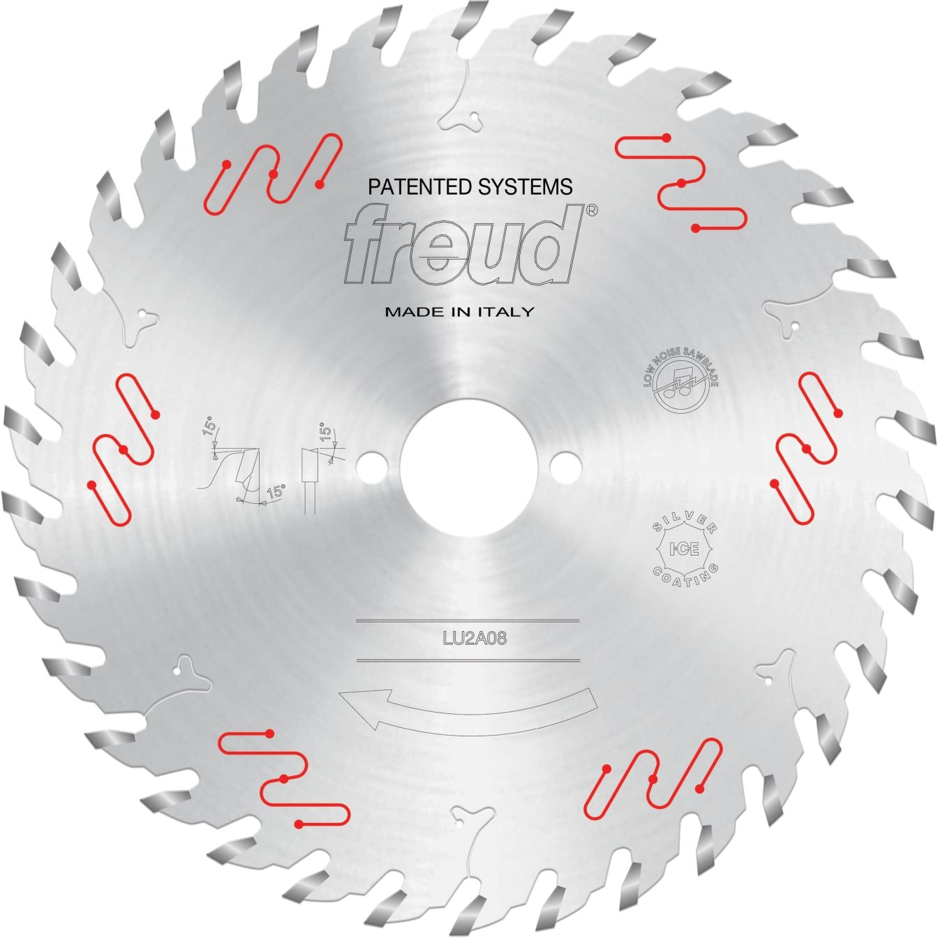 Freud LU2A08 200mm Carbide Tipped Saw Blade for Ripping & Crosscutting