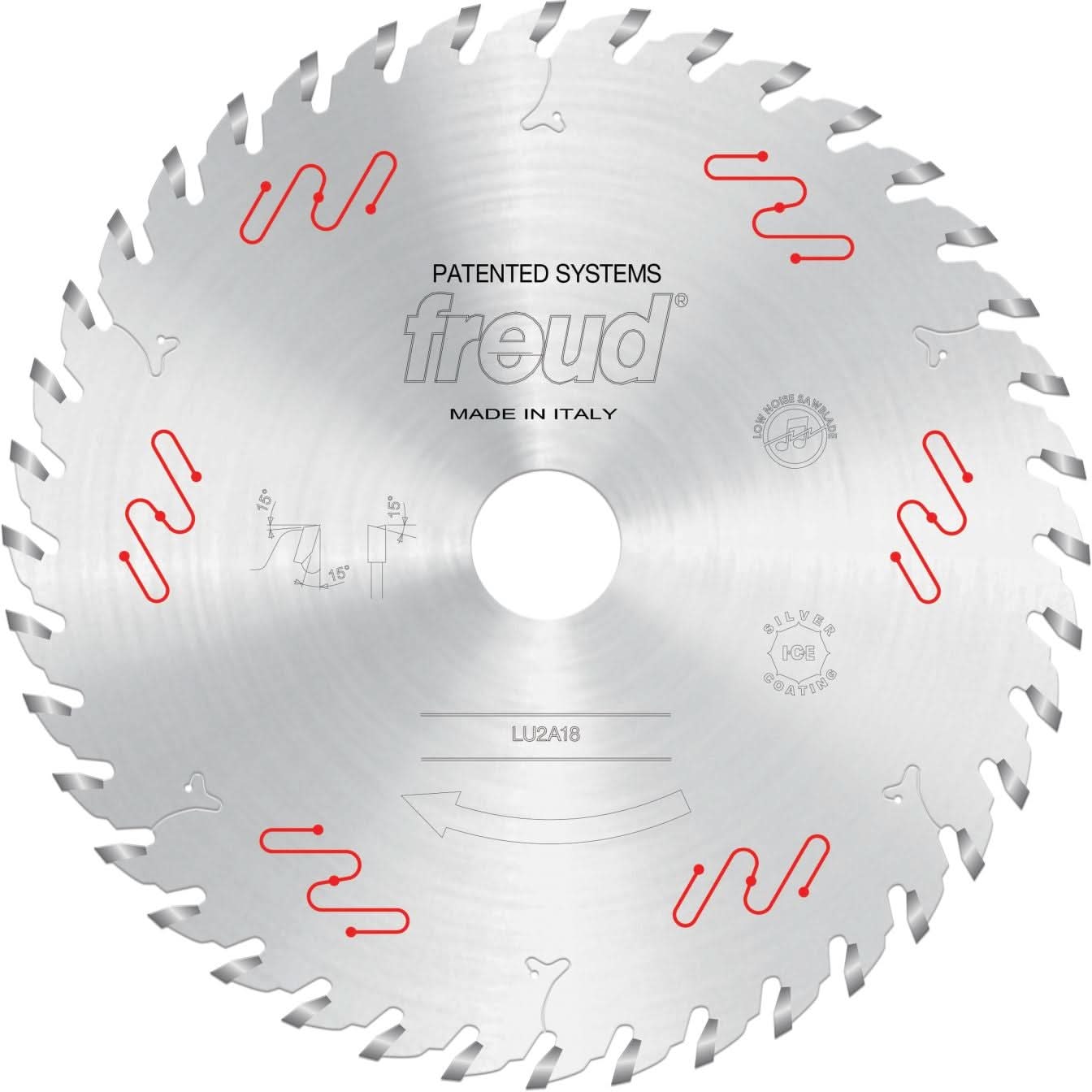 Freud LU2A18 250mm Carbide Tipped Saw Blade for Ripping & Crosscutting