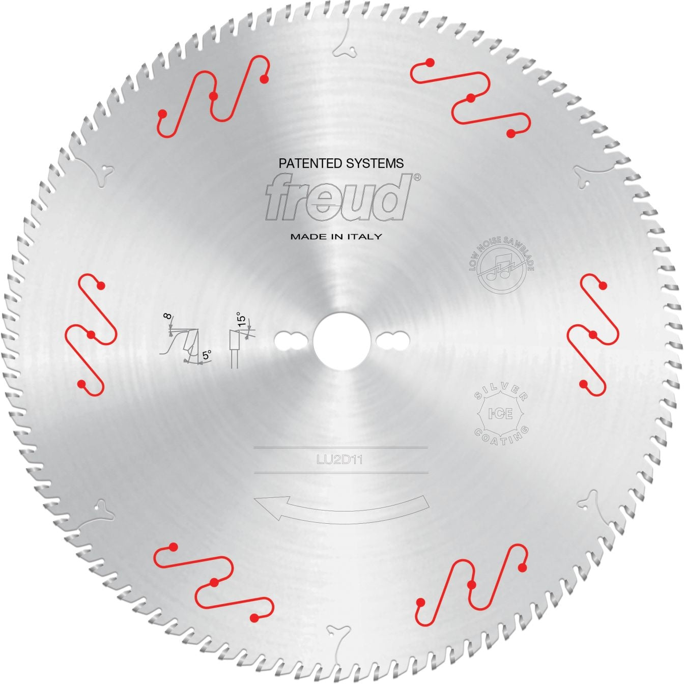 Freud LU2D11 350mm Thin Kerf Carbide Tipped Saw Blade for Crosscutting
